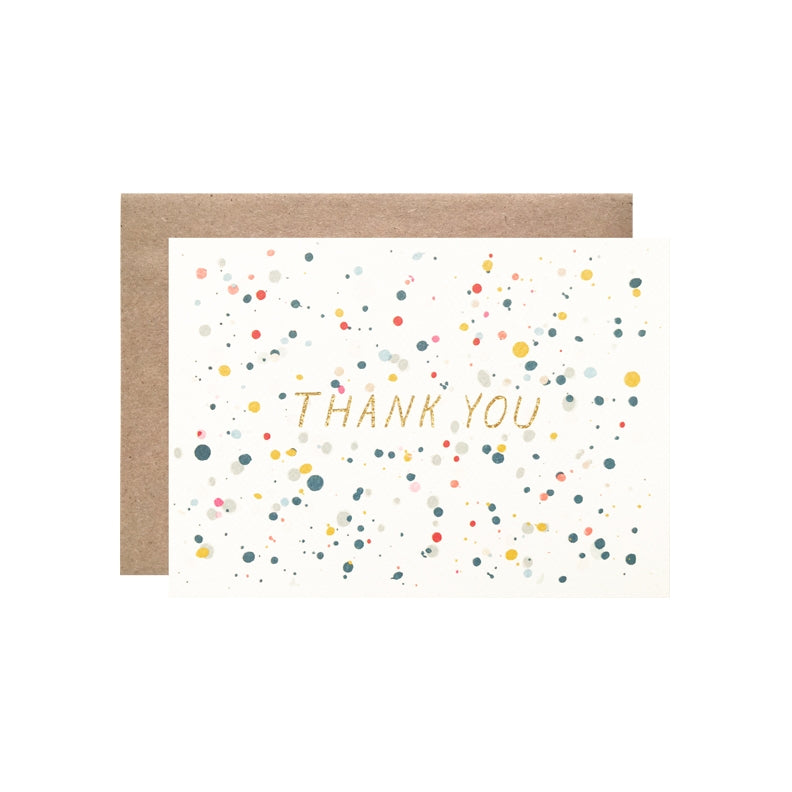 Thank You Splatter Boxed Cards