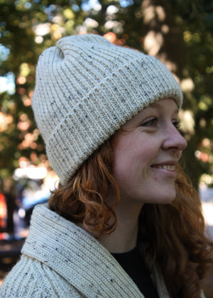 Rib Stitch Knit Toque