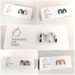 U Shape Tortoise Studs